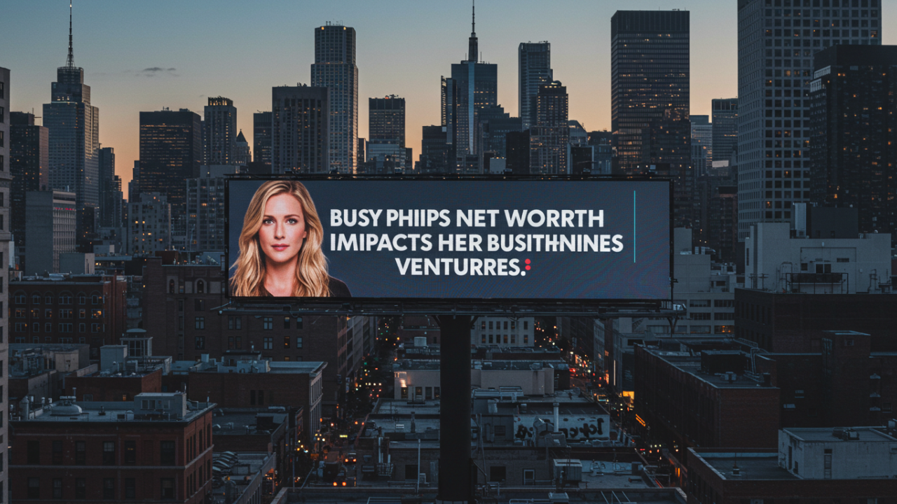 How Busy Philipps Net Worth Impacts Her Business Ventures